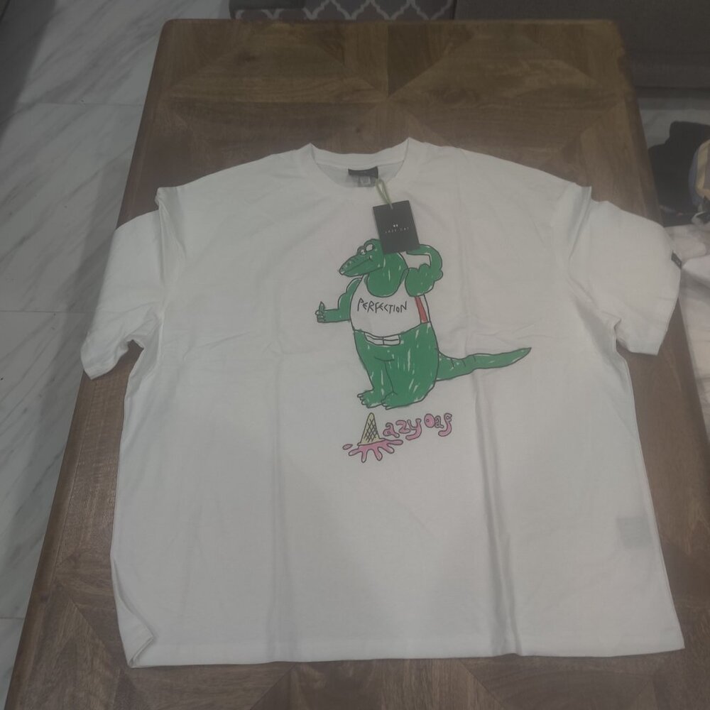 Lazy Oaf tee size XXL New UNISEX oversized fit